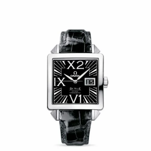 Omega De Ville X2 Co-Axial 35 Big Date Co-Axial Stainless Steel / Black 7813.50.31 (78135031)